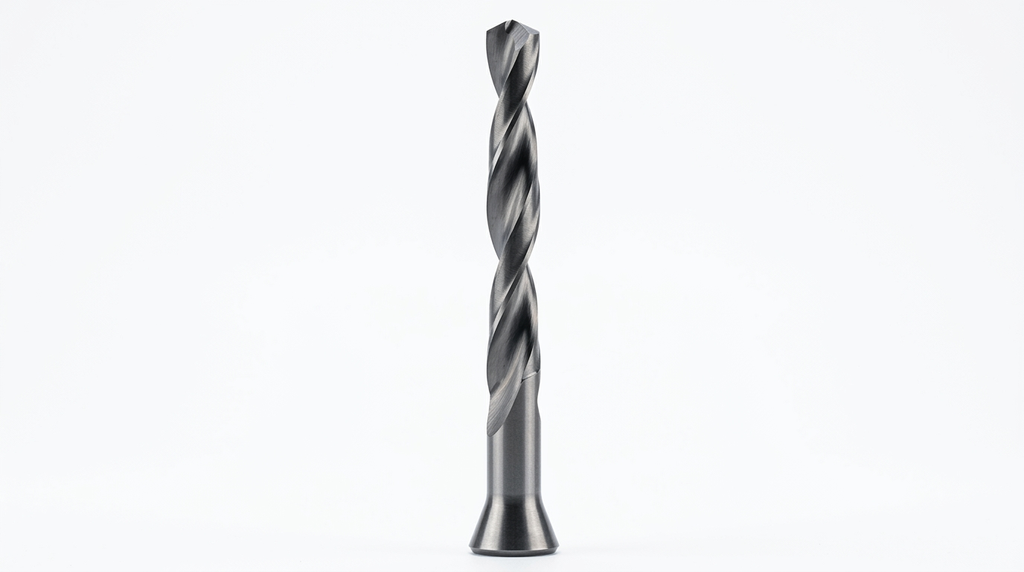 Solid carbide spiral drill 1.7x6